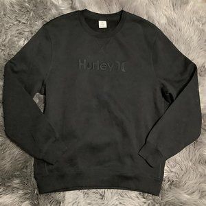Hurley | Sweaters | Hurley Mens Crewneck Sweater Black | Poshmark